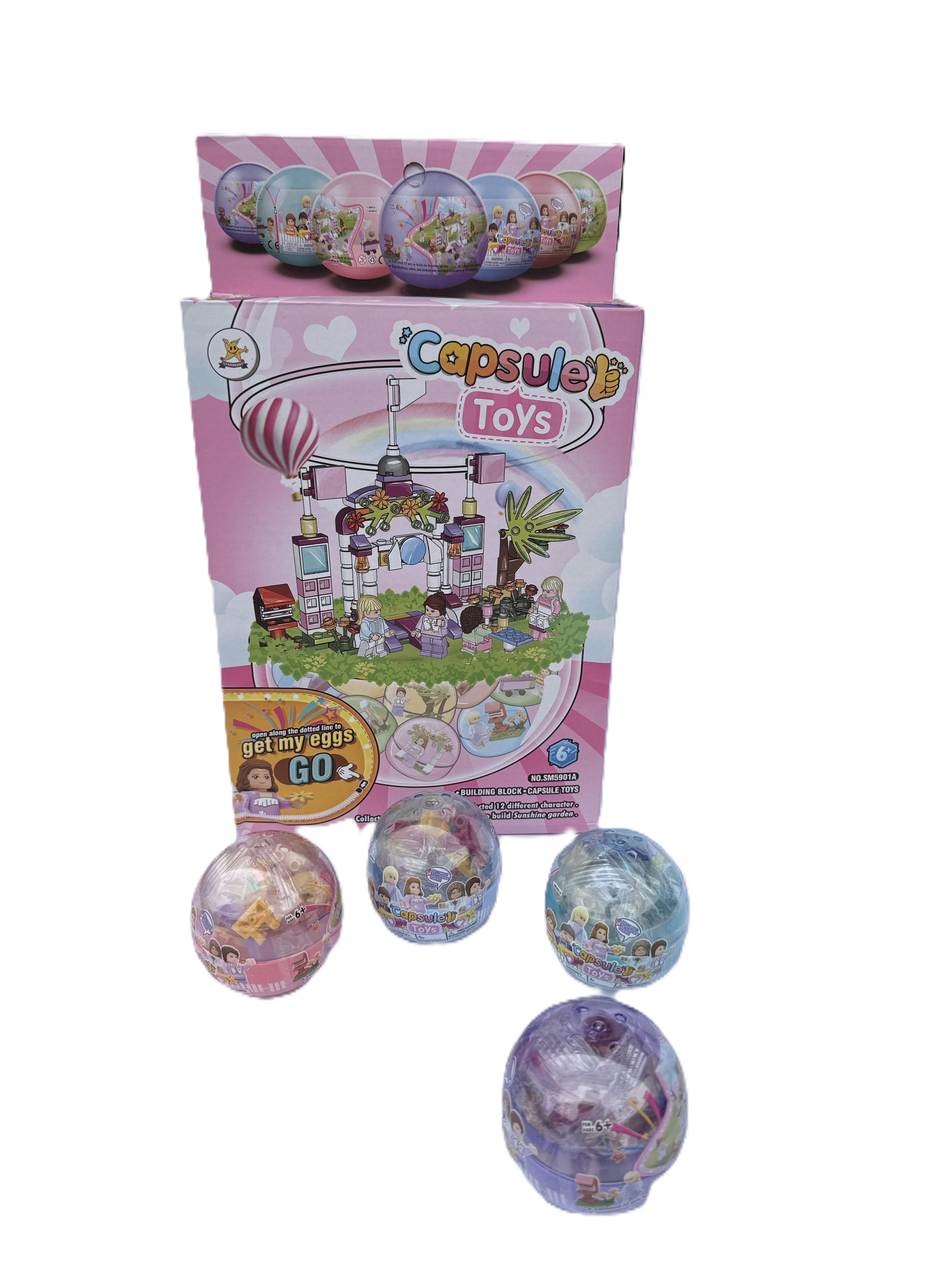 Girl Blocks 12pcs