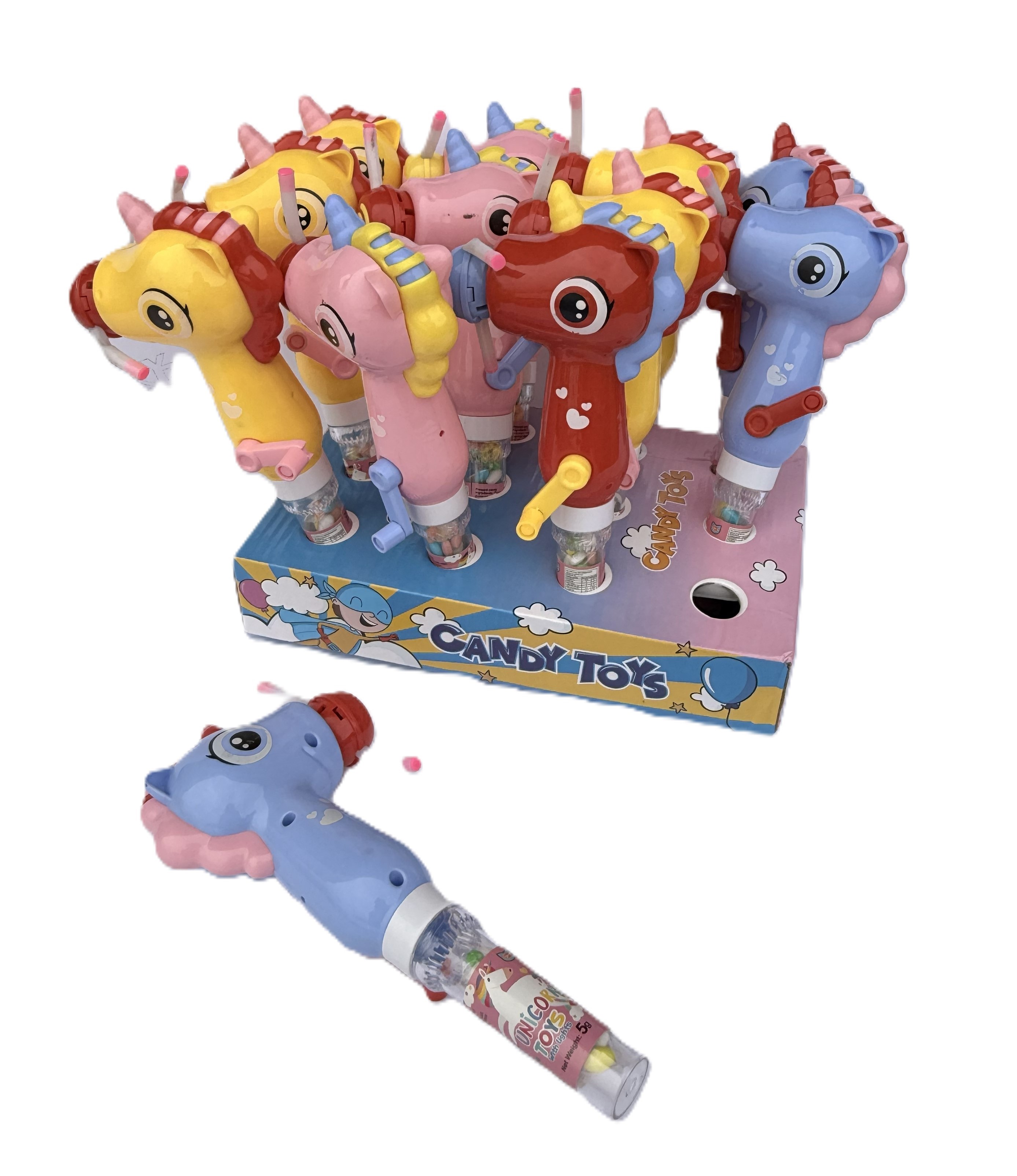 Hancrank Unicorn W/ light (5g) 12pcs