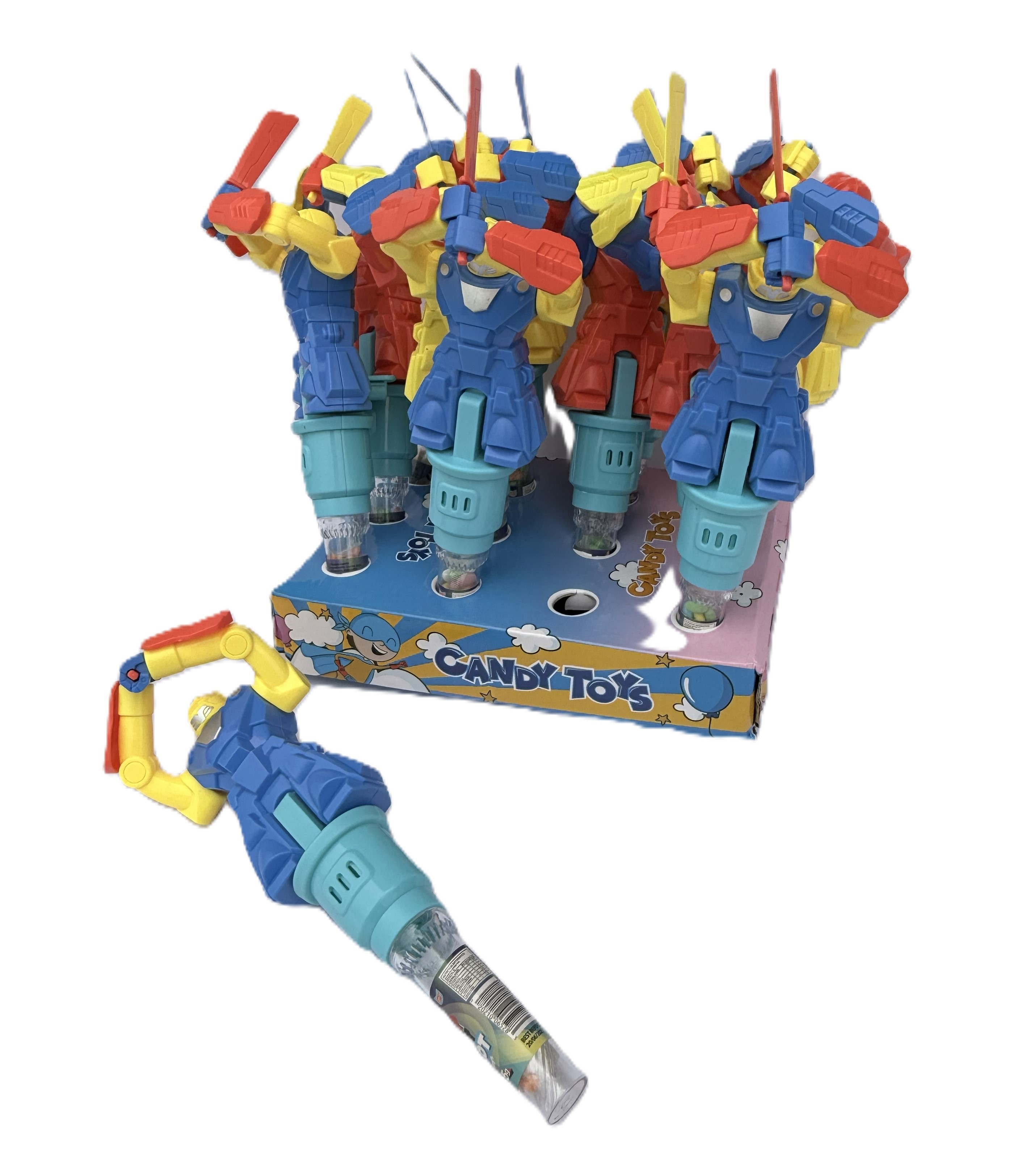 Robot with Knife (5g) 12pcs
